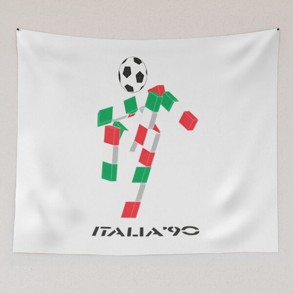 Aperçu de l'œuvre Logo du footballeur Italia 90 créée et vendue par EdwardOrdway.