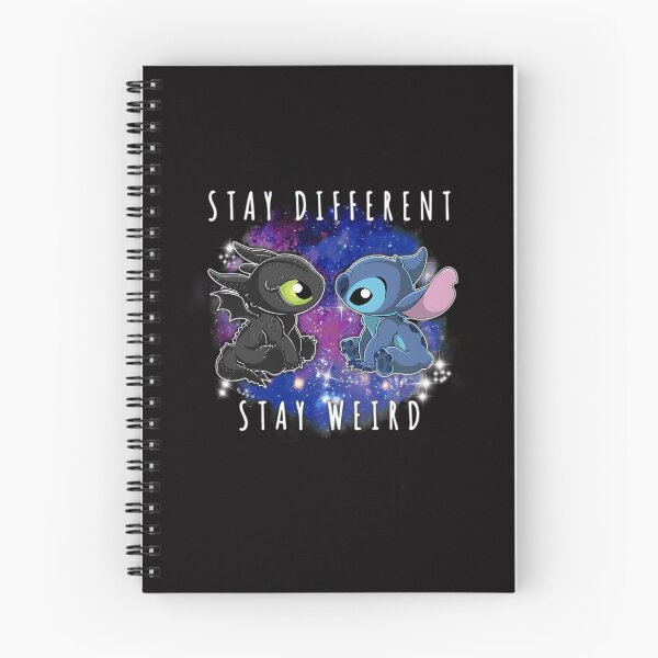 Item preview, Toothless And Stitch Stay Different Stay Weird designed and sold by Morfoporto.