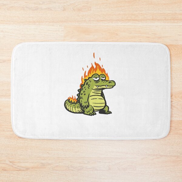 Item preview, bored and hot crocodile designed and sold by notorius12.