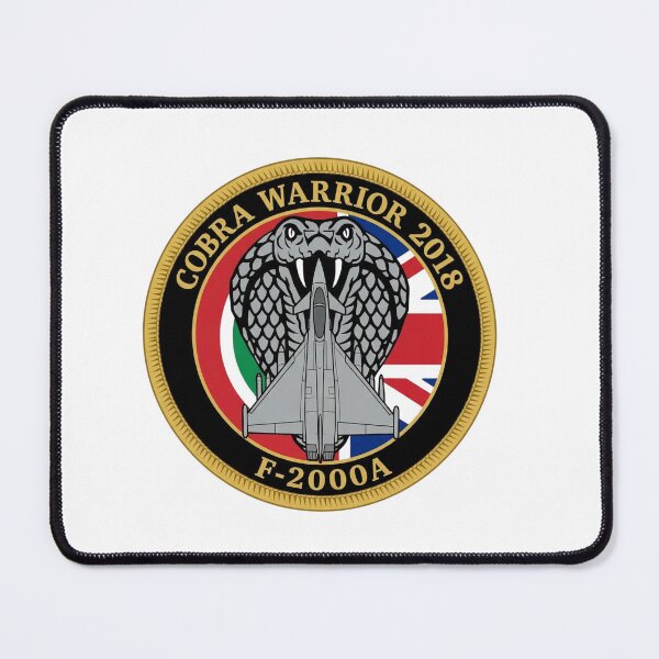Item preview, Cobra Warrior 2018 Military Aviation Patch Design designed and sold by CharlieDesings.