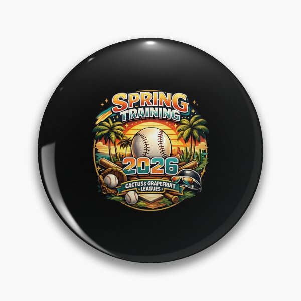 Item preview, Spring Training 2026 Retro Baseball Design Palm Cactus designed and sold by tierryrincones.