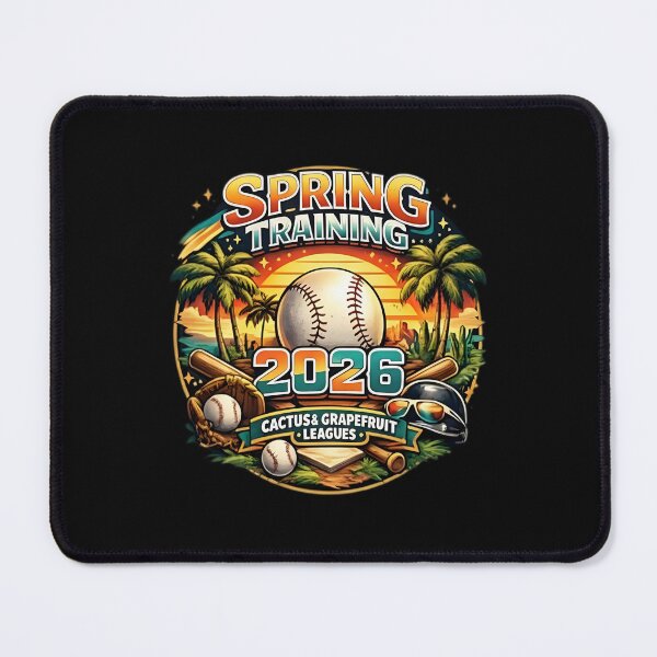 Item preview, Spring Training 2026 Retro Baseball Design Palm Cactus designed and sold by tierryrincones.