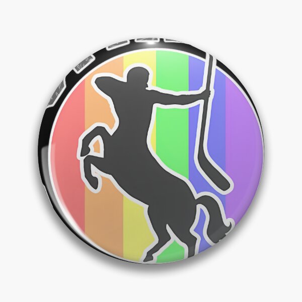 Item preview, Ottawa Centaurs Heated Rivalry Inspired Rainbow Logo designed and sold by KimberlyAda1.