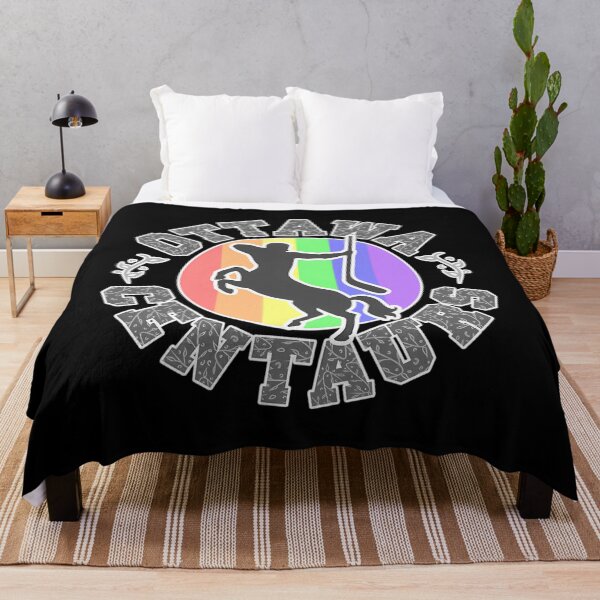 Item preview, Ottawa Centaurs Heated Rivalry Inspired Rainbow Logo designed and sold by KimberlyAda1.
