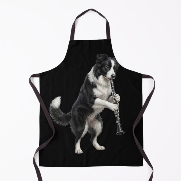 Item preview, Border Collie Playing Clarinet Player Clarinetist Dog Lover designed and sold by TerryConnells.