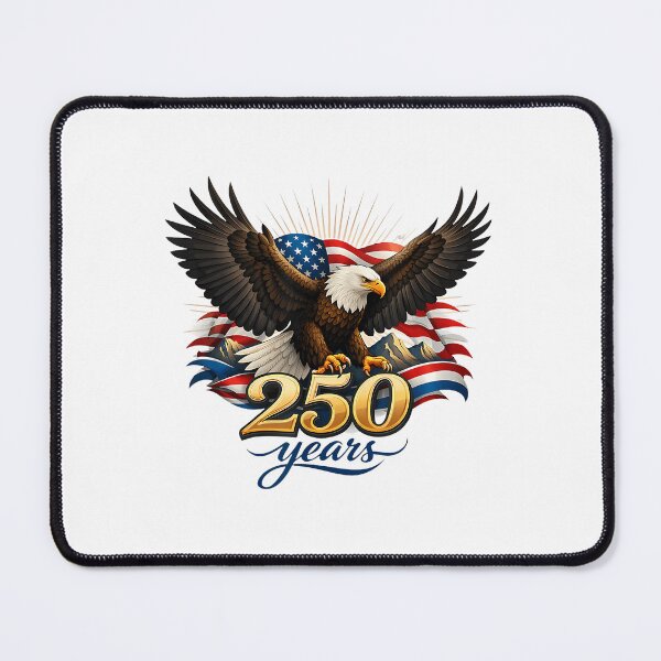 Item preview, 250 Year American Patriotic Bald Eagle designed and sold by tratakos.