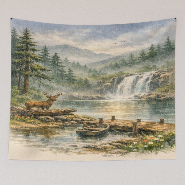 Item preview, Where Pines Breathe designed and sold by DinsignStudio.