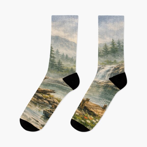 Item preview, Where Pines Breathe designed and sold by DinsignStudio.