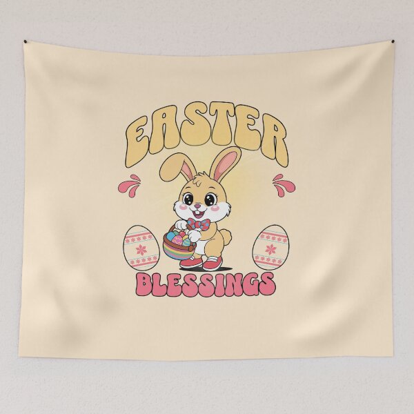 Item preview, Easter Blessings - Colorful Spring Holiday Art designed and sold by PriyaMagic.