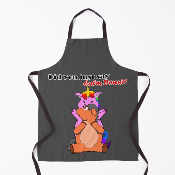 Item preview, Don't Say Calm Down - Threatening Unicorn designed and sold by Batmantis275.