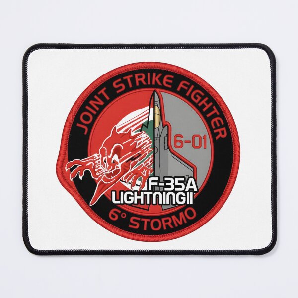 Item preview, Italian Air Force 6° Stormo F-35A Lightning II Commemorative Patch designed and sold by CharlieDesings.