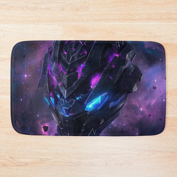 Item preview, Futuristic Helmet - Cosmic Artwork designed and sold by QuantumDrift.