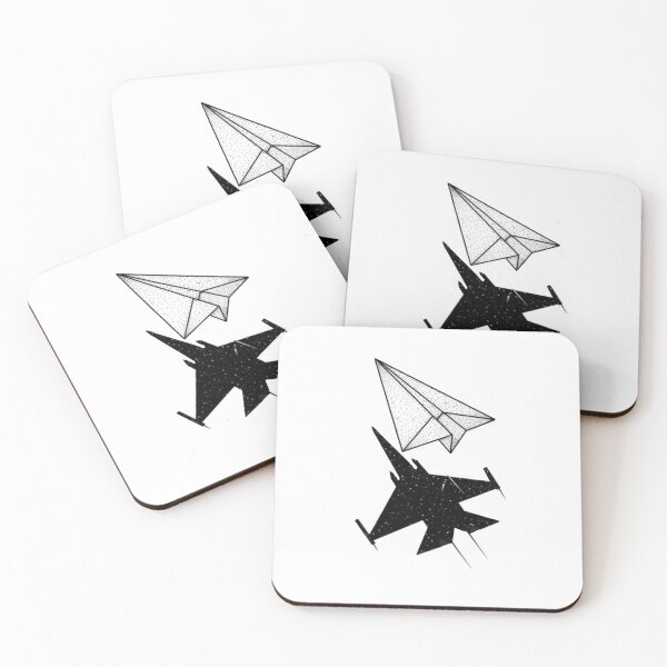 Item preview, Minimal Paper Airplane Art designed and sold by QuietHorizo43.