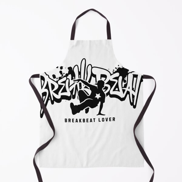 Item preview, BREAKBEAT  - Breakdance Logo (Black) designed and sold by Discothreadz.