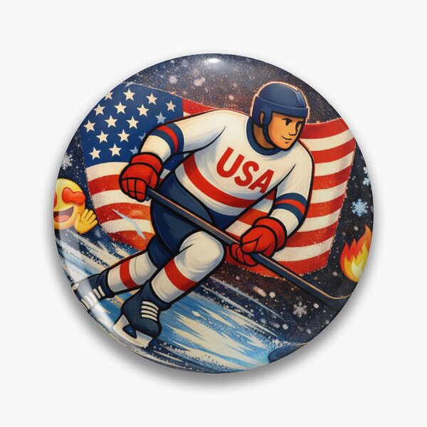 Item preview, Ice hockey player skating with speed and determination designed and sold by ArtelierMe.