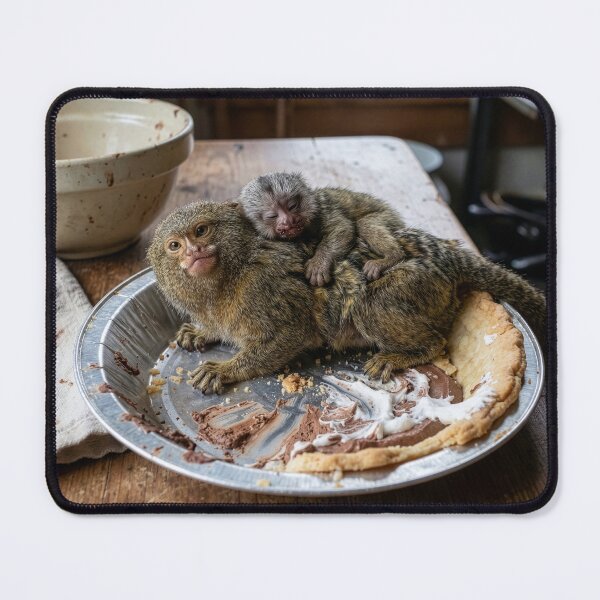 Item preview, Pygmy Marmosets Nab Some Pie designed and sold by Tridentulus.