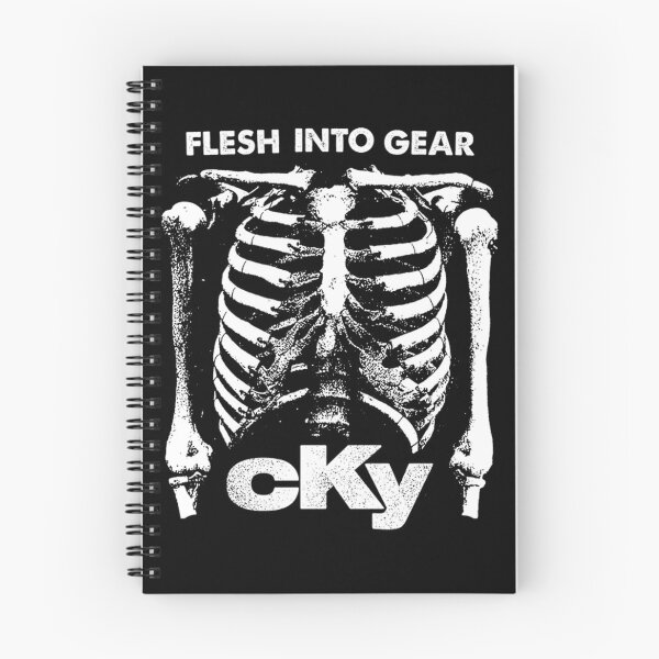 Item preview, Cky – Flesh Into Gear | Bones Of Resistance designed and sold by MeighanWatson.