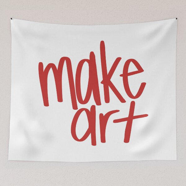 Item preview, MAKE ART designed and sold by Green Crayon Art.
