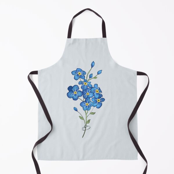 Item preview, Doodle Blue Flower designed and sold by ValdoArt.