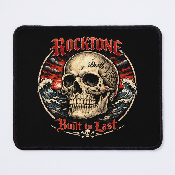 Item preview, Traditional Tattoo Skull | Built To Last designed and sold by RockToneShop.