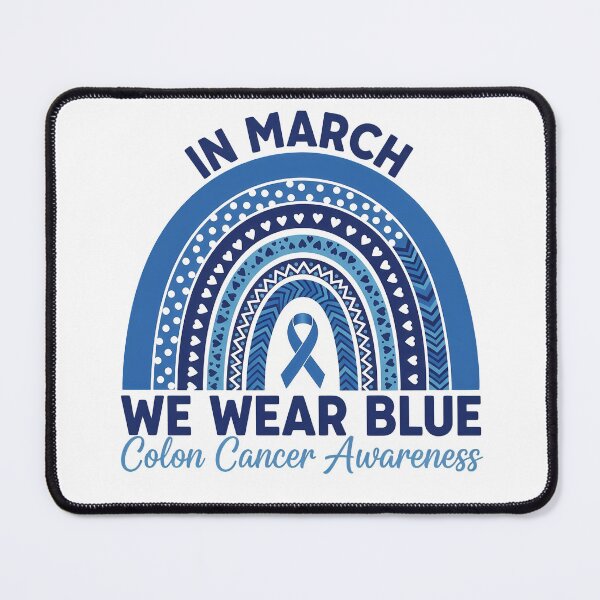 Item preview, In March We Wear Blue Colon Cancer Awareness 2026 designed and sold by VividDripCo.