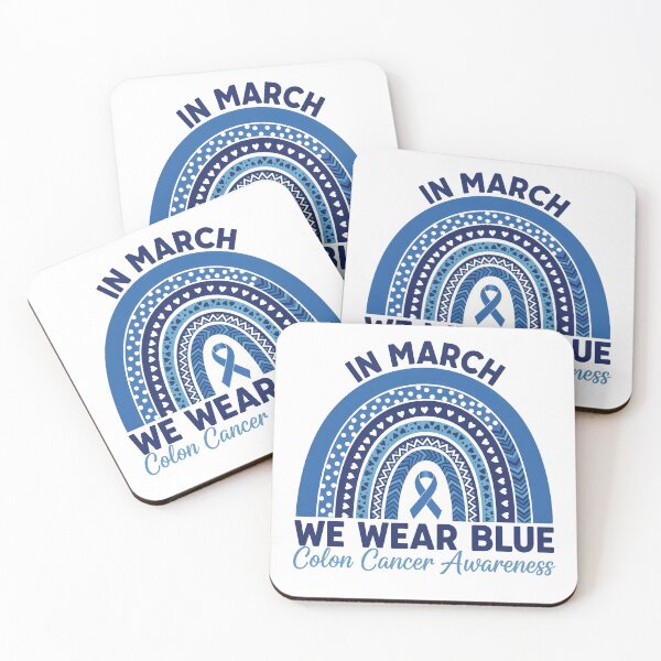 Item preview, In March We Wear Blue Colon Cancer Awareness 2026 designed and sold by VividDripCo.