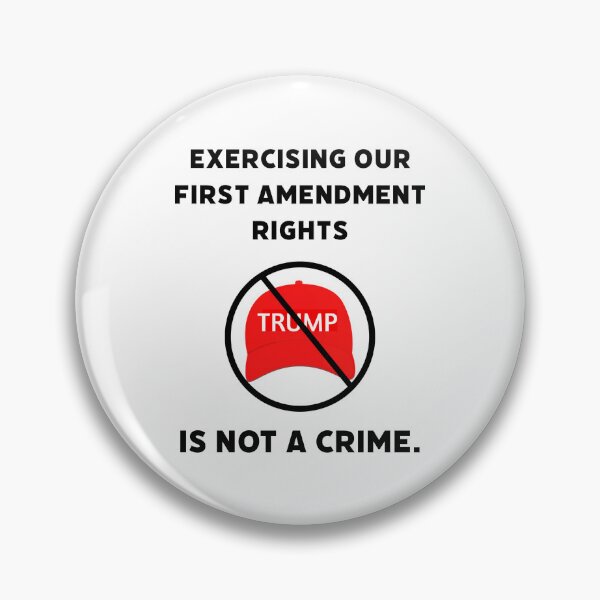 Item preview, Exercising our first amendment rights is not a crime. designed and sold by Rachel the Artist .