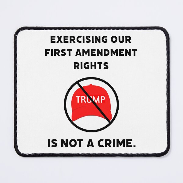 Item preview, Exercising our first amendment rights is not a crime. designed and sold by Rachel the Artist .