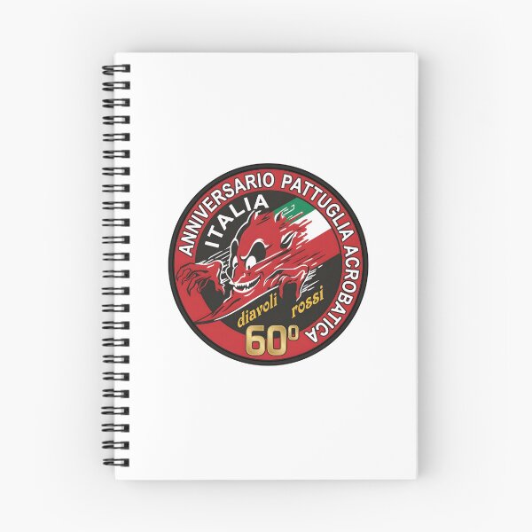 Item preview, 60th Anniversary Diavoli Rossi Italian Aerobatic Team Emblem designed and sold by CharlieDesings.