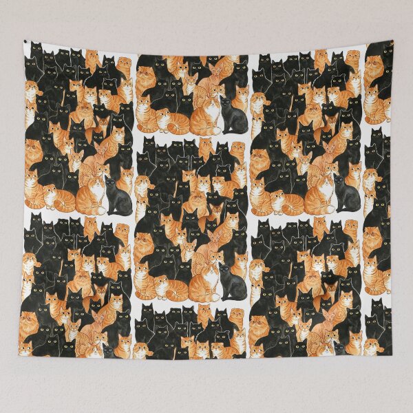 Item preview, Orange And Black Cat designed and sold by maximinano100k.