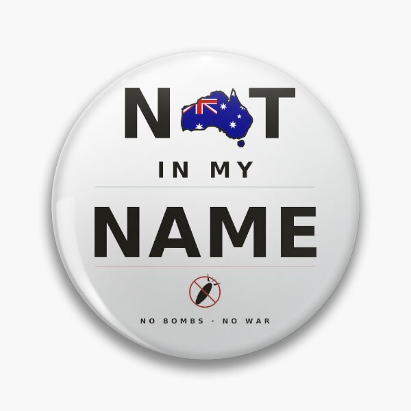 Item preview, Not In My Name - Classic Aus designed and sold by D-threads.