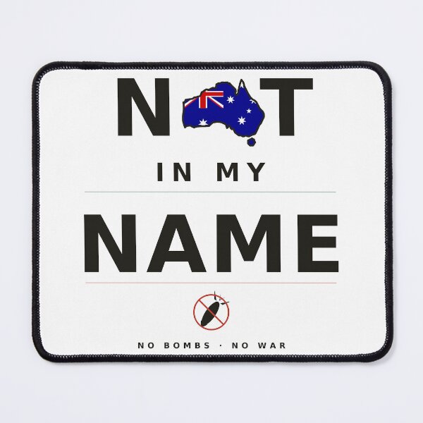 Item preview, Not In My Name - Classic Aus designed and sold by D-threads.