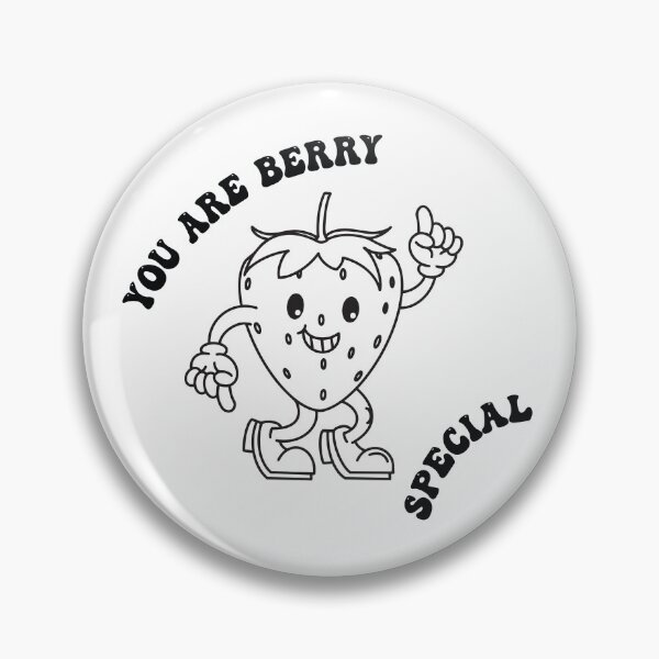 Item preview, You Are Berry Special – Cute Strawberry Pun Cartoon | Kawaii Fruit Illustration | Sweet Positive Gift designed and sold by Pao's Mind.