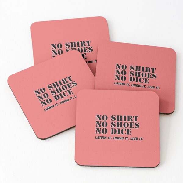 Item preview, No Shirt. No Shoes. No Dice. designed and sold by Gen X Gang.