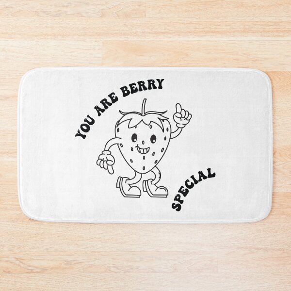 Item preview, You Are Berry Special – Cute Strawberry Pun Cartoon | Kawaii Fruit Illustration | Sweet Positive Gift designed and sold by Pao's Mind.