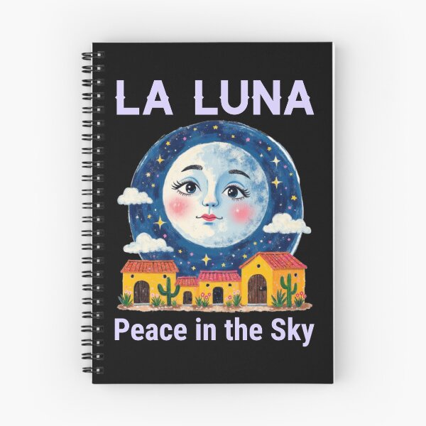 Item preview, La Luna - Peace in the Sky designed and sold by BajioAmigos.