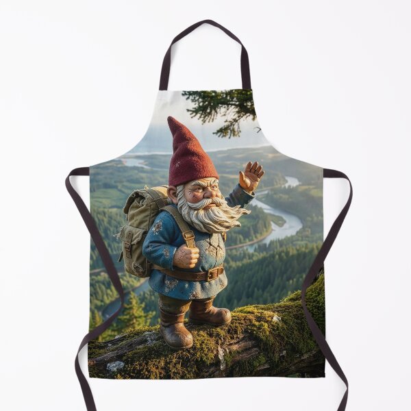 Item preview, Gnome Climbs Sequoia designed and sold by Tridentulus.