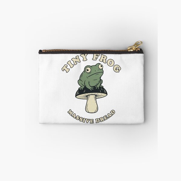 Item preview, Tiny Frog Massive Dread Funny Anxiety Meme Frog designed and sold by Akio Saiko.