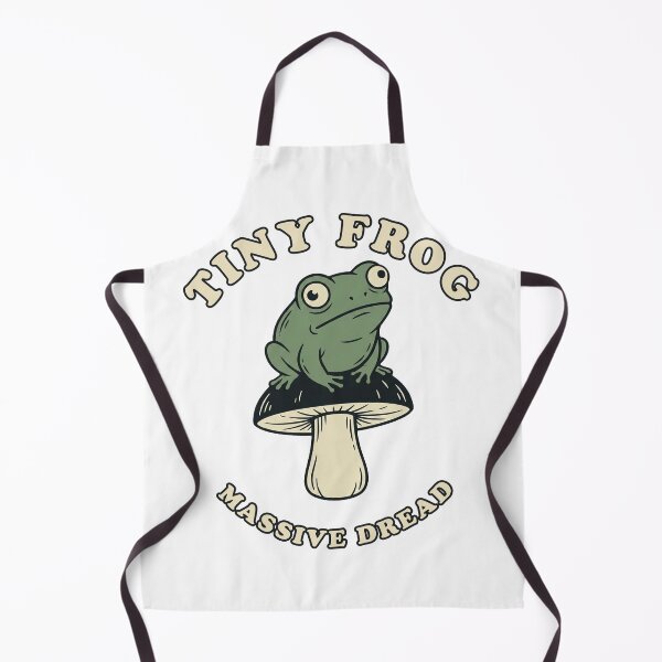 Item preview, Tiny Frog Massive Dread Funny Anxiety Meme Frog designed and sold by Akio Saiko.