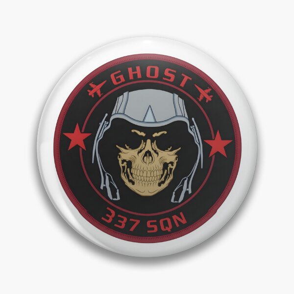 Item preview, Ghost 337 Squadron Military Aviation Patch designed and sold by CharlieDesings.