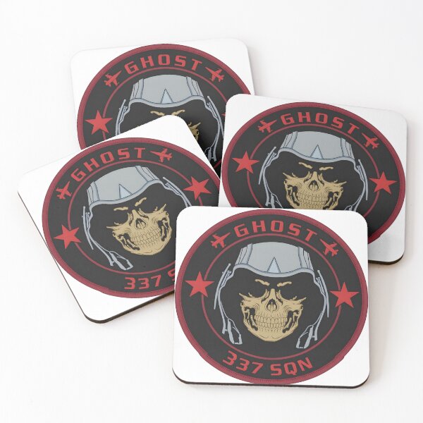 Item preview, Ghost 337 Squadron Military Aviation Patch designed and sold by CharlieDesings.