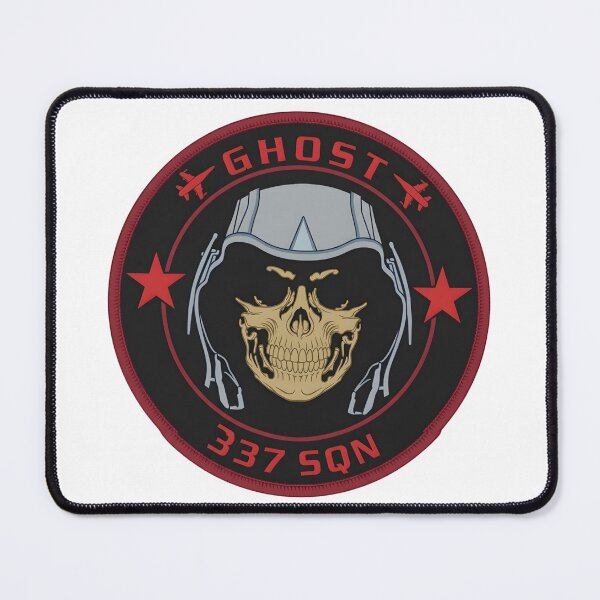 Item preview, Ghost 337 Squadron Military Aviation Patch designed and sold by CharlieDesings.