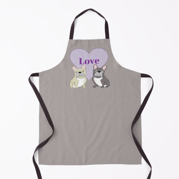 Item preview, Purple Love French Bulldog Duo designed and sold by Mountain-Point.