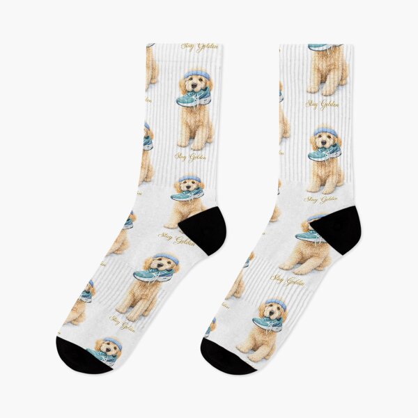 Item preview, Stay Golden - Gift for Dog Lovers and Runners designed and sold by MangoSliceTees.