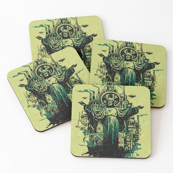 Item preview, Steampunk Jesus Illustration designed and sold by emmanuelsilve.