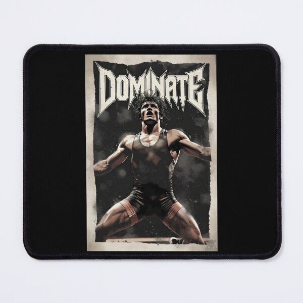 Item preview, DOMINATE the Mat - Fierce Wrestler Roar designed and sold by Coach-Riz.
