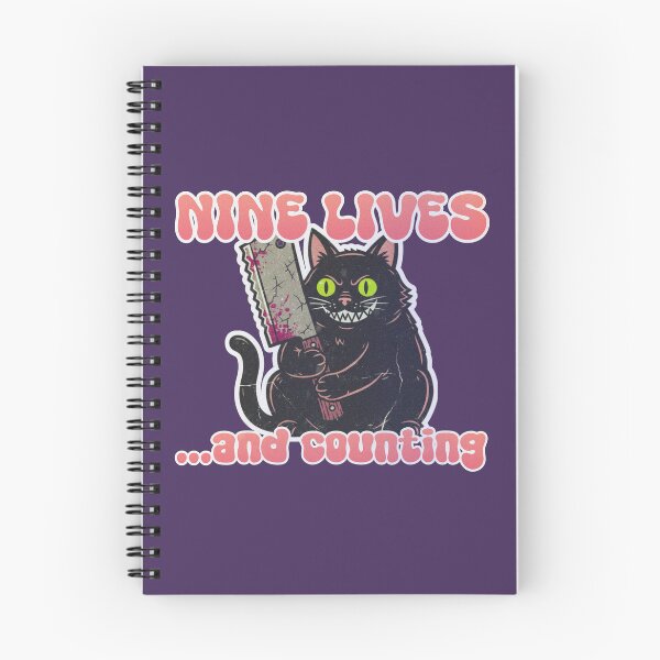 Item preview, Nine Lives… And Counting Black Cat designed and sold by codeEapparel.