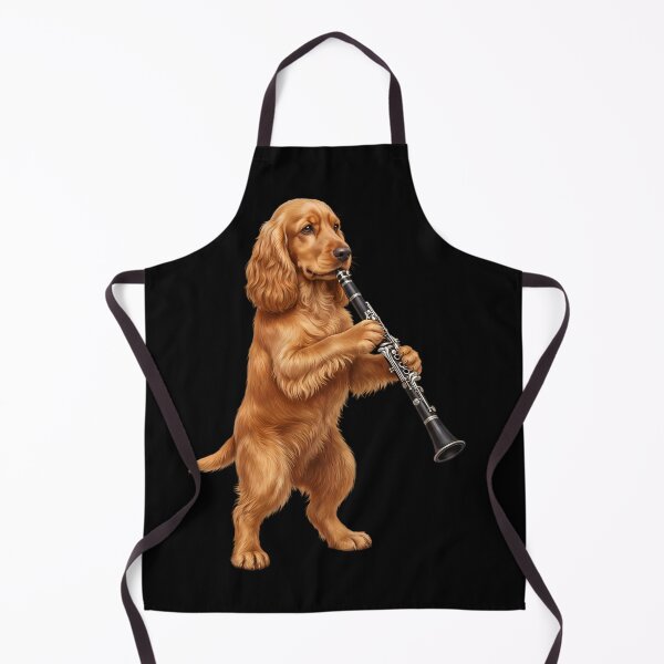 Item preview, Cocker Spaniel Playing Clarinet Player Clarinetist Dog Lover designed and sold by TerryConnells.