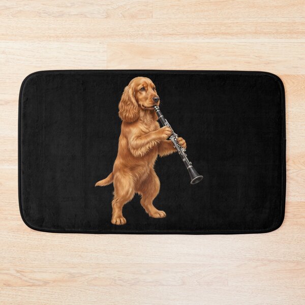 Item preview, Cocker Spaniel Playing Clarinet Player Clarinetist Dog Lover designed and sold by TerryConnells.