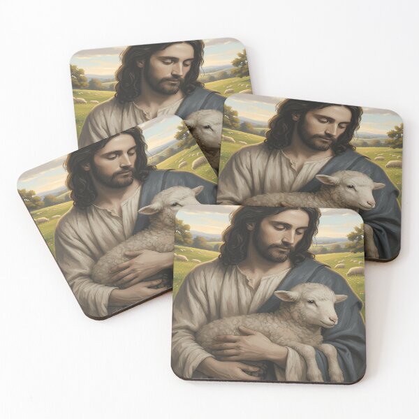 Item preview, The Good Shepherd with Lamb designed and sold by emmanuelsilve.